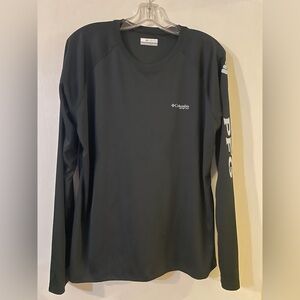 Columbia Black Long Sleeve Shirt PFG SZ XL